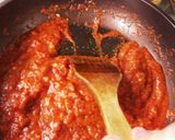 まるでピザ！うんまぁい(*´∀`)ピザ鍋作り方8写真