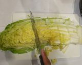 冷凍アサリの酒蒸し♪簡単白菜蒸し作り方2写真