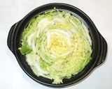 冷凍アサリの酒蒸し♪簡単白菜蒸し作り方3写真