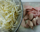 我が家の定番＊もやしの玉子炒め作り方1写真