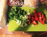 トマト入り野菜炒め!作り方1写真