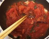 トマトソースの白滝パスタ作り方2写真