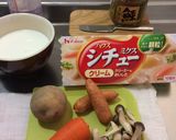 わける派♪週末ブランチのスープ♬作り方1写真