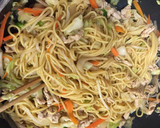 我が家の定番♫野菜たっぷり焼きそば作り方5写真