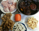 生姜香るきのこたっぷり炊き込みご飯作り方1写真