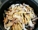生姜香るきのこたっぷり炊き込みご飯作り方4写真