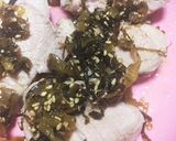 簡単な柔らか味噌煮豚 高菜添え作り方6写真