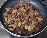 牛肉とごぼうの甘辛炒め♪常備菜にも作り方4写真
