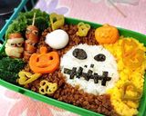 ハロウィンお弁当作り方1写真