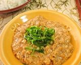 ヘルシー☆豆乳となめこのとろろ作り方6写真