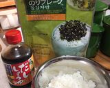 韓国のりのおにぎり☆混ぜご飯でも！作り方1写真