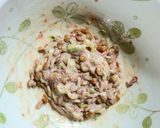 梅チーズ納豆ご飯作り方3写真