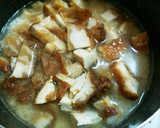 唐揚げの残りは炊き込みご飯♬鍋めんつゆ作り方6写真