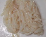 取れ立て生 イカで～イカそうめん作り方3写真