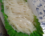 取れ立て生 イカで～イカそうめん作り方4写真