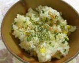 おひとりさまのスープの素で炊き込みご飯作り方8写真