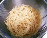 ★簡単♪砂肝と刻み葱のパスタ★作り方3写真