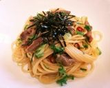★簡単♪砂肝と刻み葱のパスタ★作り方6写真