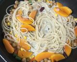 ☆豆乳あごだしつゆスパゲッティ☆味付簡単作り方6写真
