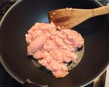 バゲットにぴったり！カレー風味の鶏ミンチ作り方2写真