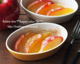 レンジ＆トースターで超簡単★焼きりんご作り方7写真