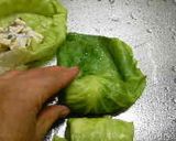 豆腐のふわふわロールキャベツ作り方3写真