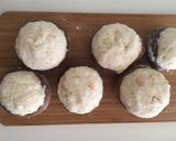 椎茸のれんこん餅詰め作り方4写真