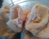こんにゃく茶巾の煮物作り方1写真