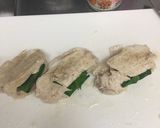 しっとり茹で鶏で★卵不使用大葉チーズカツ作り方3写真