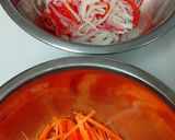白菜と海草麺のヘルシーサラダ作り方3写真