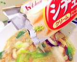 かける派☆とろ〜り和風シチュー丼作り方5写真