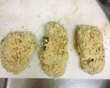 しっとり茹で鶏で★卵不使用大葉チーズカツ作り方5写真