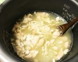鮭の炊き込みご飯(昆布の粉末の素、塩)作り方1写真