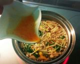 簡単ホッコリ！豆腐とえのきのかき玉汁♪作り方2写真