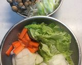野菜たっぷり、中華点心鍋作り方1写真