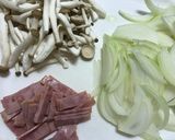クリームパスタ作り方1写真