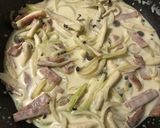 クリームパスタ作り方4写真