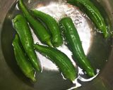 万願寺とうがらしの辛味噌炒め♡お弁当にも作り方1写真