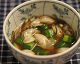 牡蠣と胡瓜の簡単おつまみ作り方4写真