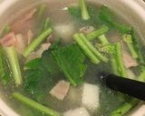 蕪とベーコンの優しいスープ！簡単美味しい作り方4写真