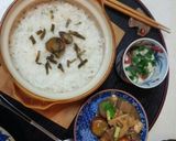 山かけ豚煮粥定食（血管ダイエット981）作り方5写真