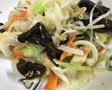ダシダと塩昆布のレンチン五目野菜炒め作り方6写真