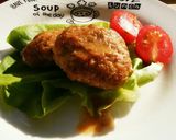 犬ご飯　ジューシーハンバーグ作り方10写真
