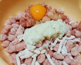 犬ご飯　ジューシーハンバーグ作り方4写真