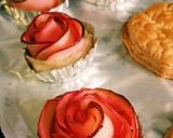 情熱の薔薇アップルパイ&黄桃薔薇パイ作り方10写真