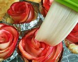 情熱の薔薇アップルパイ&黄桃薔薇パイ作り方11写真