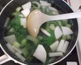秋ですね*さつまいもと大根のお味噌汁作り方3写真