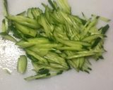 きゅうりとクラゲの甘酢和え作り方6写真