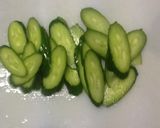 きゅうりとクラゲの甘酢和え作り方5写真