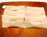 ＊余った餃子の皮でハムチーズ揚げ＊作り方4写真